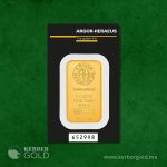 Pllakë ari 20g Kerber GOLD Mali i Zi – Pjesa e Përparme