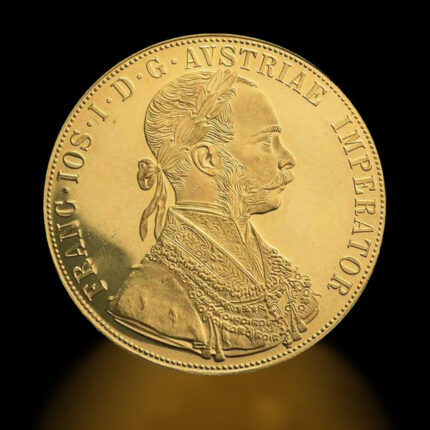 Large gold ducat Franz Joseph I – 986 fine gold coin by Austrian Mint, certified by KERBER GOLD Montenegro