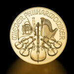 Wiener Philharmoniker 1/4 oz gold coin – 999.9 fine investment gold by Austrian Mint, certified by KERBER GOLD Montenegro
